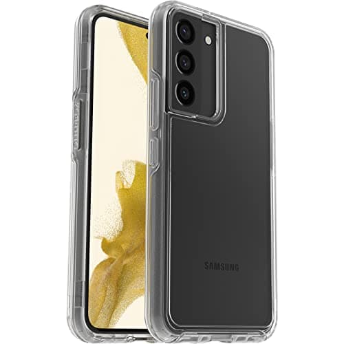 Image of OtterBox Symmetry Clear Case for Samsung Galaxy S22, Shockproof, Drop proof, Protective Thin Case, 3x Tested to Military Standard, Antimicrobial Protection, Clear