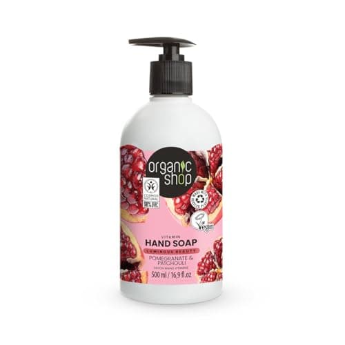 Image of Organic Shop Hand Soap Vitamin Pomegranate & Patchouli, 500 ml