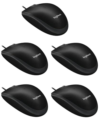 Image of Logitech B100 Optical Business – Mouse, 10er Set | Schwarz, 1