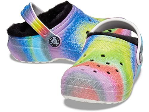 Image of Baby Clogs Crocs Classic Lined Spray Dye