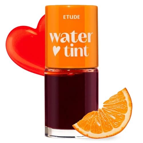Image of Etude House Dear Darling Water Tint Orange Ade (21AD) |Vivid Color Lip Stain with Moisturizing Weightless & Non-sticky Finish | Smudge-proof & Lightweight Lip Tint | K-beauty