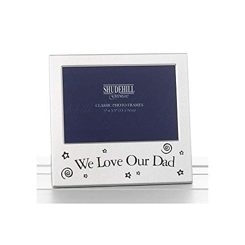 Image of 5" x 3" We Love our Dad Photo Frame Occasion Gift Present 73505
