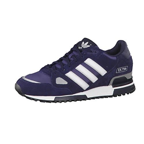 Image of adidas Men's Zx 750' Sneaker, Blue Navy White Dark Navy, 7 UK