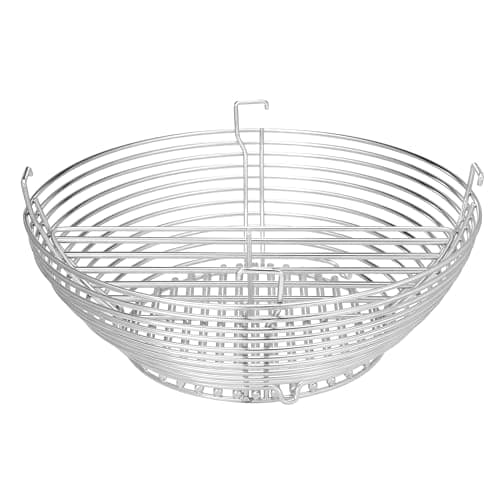 Image of Kamado Joe KJ-MCC23 Stainless Steel Charcoal Basket Grill Accessory for Classic Joe, Black