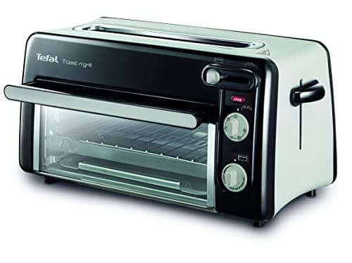 Image of Tefal TL 6008 Toast n Grill 2 in 1 Toaster Grill and mini oven for toasting and grilling buns, corrsiants, sandwiches, even bake small pizzas, 220-240V|50-60Hz