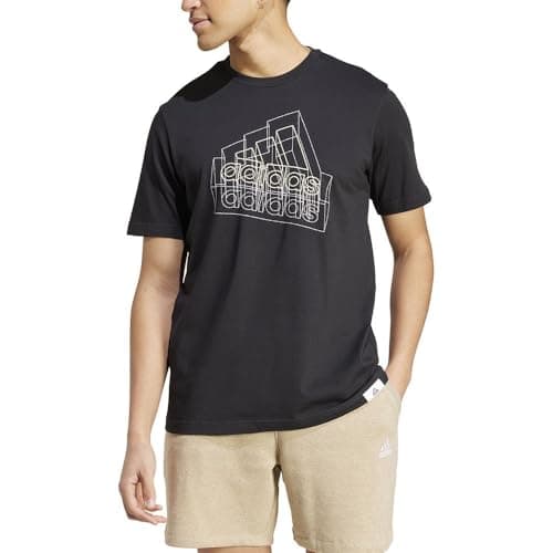 Image of adidas Men's TECH BOS Graphic TEE, Black, M