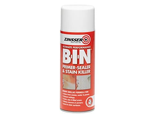 Image of Zinsser ZINBIN400A 400 ml B.I.N Primer/Sealer Stain Killer Aerosol