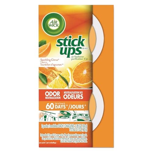 Image of Air Wick Stick Ups Air Freshener, Sparkling Citrus, 2ct