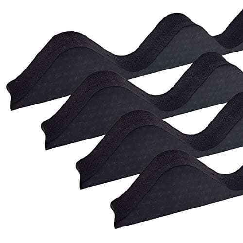 Image of 4 x Black Corrugated Sheet Foam Filler Eaves Purlin Roof Closure