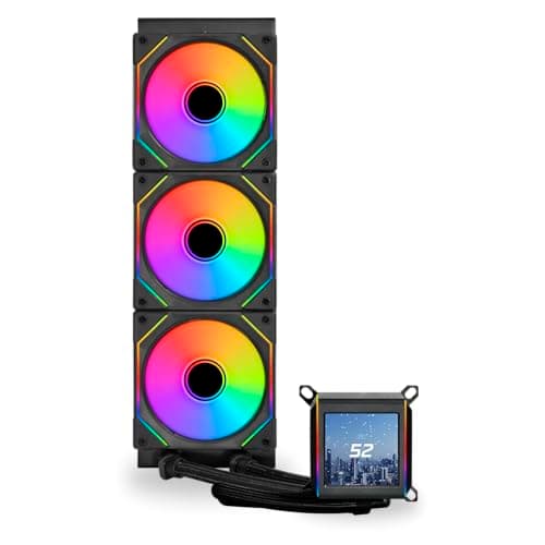 Image of Lian Li Galahad II LCD SL 360mm ARGB CPU Liquid Cooler - Black