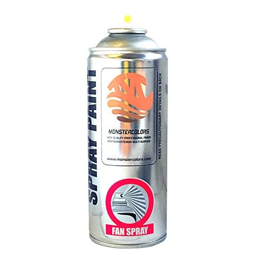 Image of Monster Premiere Matt Finish Spray Paint, all purpose interior/exterior, art, crafts, auto, home furniture, 400ml (Flame Red Ral 3000)
