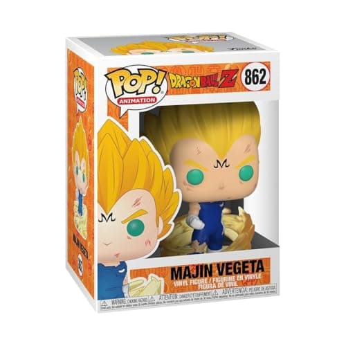 Image of Funko Pop! Animation: DBZ - Majin Vegeta - Dragon Ball - Collectable Vinyl Figure - Gift Idea - Official Merchandise - Toys for Kids & Adults - Anime Fans - Model Figure for Collectors and Display