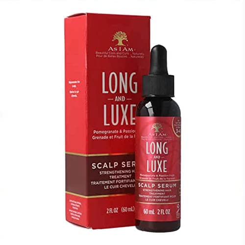 Image of As I Am Long & Luxe Scalp Serum – Hair Growth & Strengthening Treatment 2oz