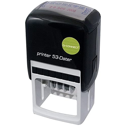Image of Q-Connect Voucher for Custom Self-Inking Date Stamp 43x28mm