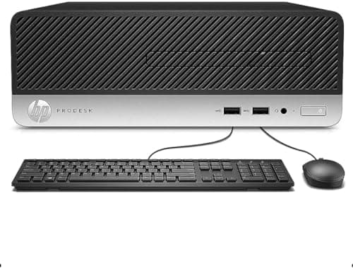 Image of HP ProDesk 400 G6 SFF Desktop PC - Intel Core i5 9th Gen (6 Cores Upto 4.40GHz), 16GB DDR4 RAM, 512GB SSD Storage, 300Mbps USB WiFi, Windows 11 Pro (Renewed)