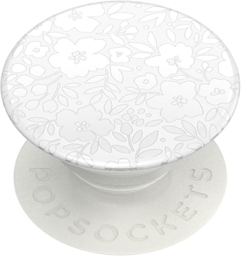 Image of ​​​​PopSockets Phone Grip with Expanding Kickstand, Adhesive Grip - Blanc Fresh