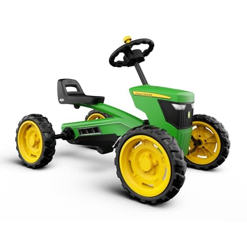 Image of Berg 8715839057744 Gokart Buzzy John Deere Children's Pedal Car, Safety and Stability, Children's Toy Suitable for Children Aged 2-5 Years
