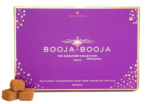 Image of Booja - Booja, The Signature Collection Gift Box | Selection of Vegan Chocolate Truffles, 184g