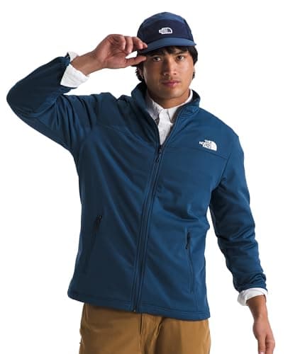 Image of The North Face NF0A8AZFHDC M CEDAR TRAIL GRID FLEECE FZ JACKET Jacket Men's SHADY BLUE Size S