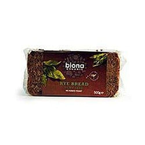 Image of Biona Org Wholemeal Rye Hemp Bread 500g x 3 (Pack of 3)