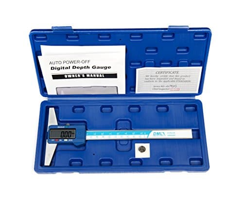 Image of DML 150mm 6 Inch Digital Depth Gauge Stainless Steel 12 Months Warranty