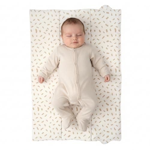 Image of Clair de Lune Dash Foldable Changing Mat, Easy Clean Soft Water Resistant Travel Pad 60 x 34 cm