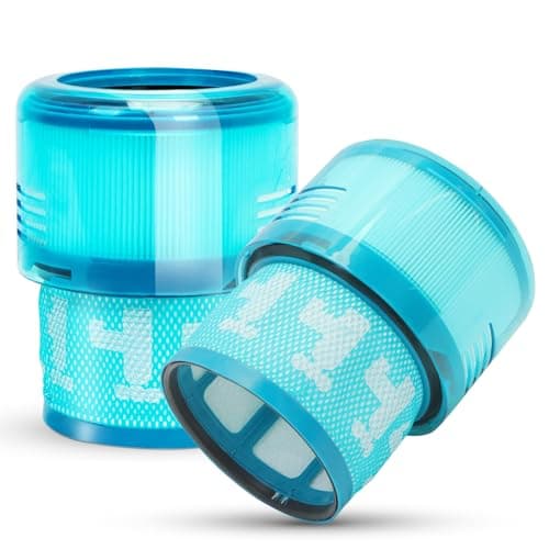 Image of 2 Pack Gen5 Filter Replacements Compatible with Dyson Gen5detect Absolute, Gen5outsize Absolute, Gen5detect Fluffy Cordless Vacuum Cleaner,Comes With a Brush For Cleaning Dust