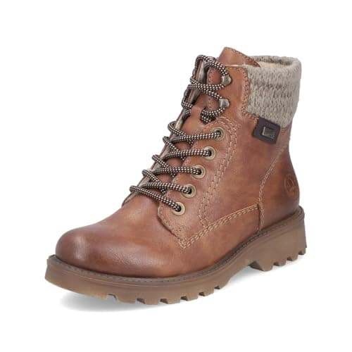 Image of Rieker Dusseldorf Womens Tan Antistress Boot - Size 5 - Brown