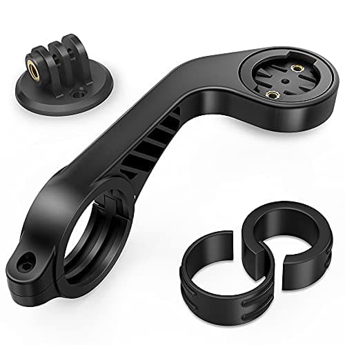 Image of TUSITA Out Front Mount Compatible with Garmin Edge GPS Bike Computer, XOSS G/G+, iGPSPORT - Cycling Handlebar 25.4mm 31.8m