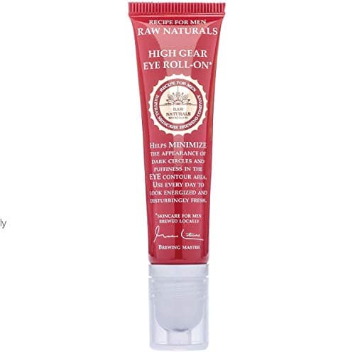Image of Raw Naturals HIGH GEAR EYE ROLL-ON | Under Eye Cream for dark circles & puffy eyes | Moisturising & firming eye roller | Natural product from your local Swedish Skincare Microbrewery | 15ml