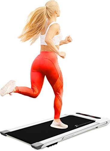 Image of STRONGOLOGY Home & Office Ultra Quiet 560W Adjustable Speed Slimline MOTIONIC Bluetooth Treadmill with LED Display and Remote Control