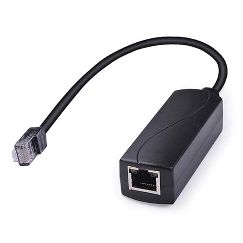 Image of REVODATA PoE 48V to 24V PoE Converter, RJ45 port Output 24V/1A, 24W Max, IEEE802.3 af/at, Passive PoE Adapter for Power Passive 24V Board devices, Plug and Play(PS5724AT-RJ)