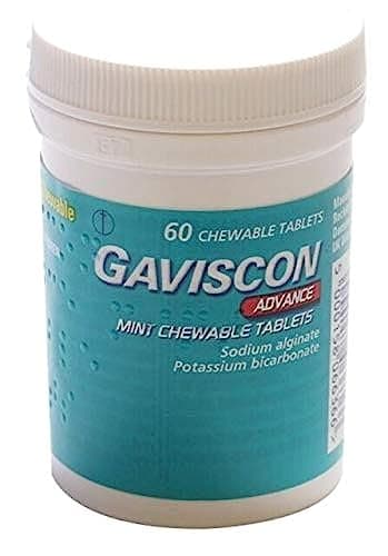 Image of GAVISCON Advance Mint CHEWABLE Tablets 60 Pack (Mint)