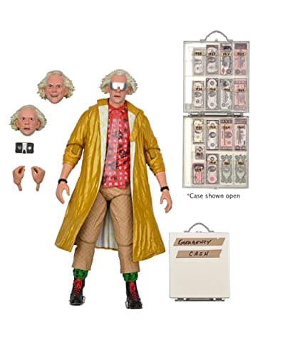 Image of NECA BACK TO THE FUTURE - Ultimate Doc Brown 2015 - Figurine articulée 18cm
