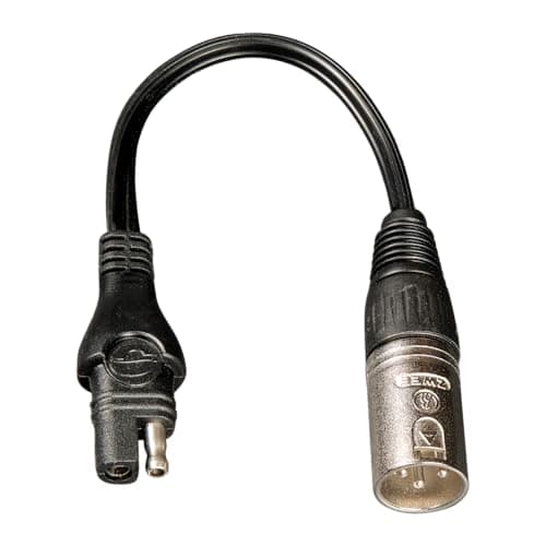 Image of OptiMate Cable XLR Battery Charger Extension Cord, L=6ft (180cm), SAE to SAE connectors with in-line Waterproof Seal, Rated 18AWG SPT2-W, -40 to 105C/221F deg, 7A max