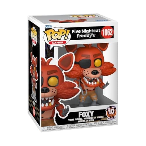 Image of Funko POP! Games: Five Night's at Freddy's (FNAF) - Foxy - Collectable Vinyl Figure - Gift Idea - Official Merchandise - Toys For Kids & Adults - Model Figure for Collectors and Display