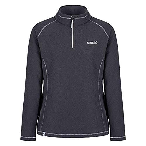 Image of Regatta Women's Kenger Half Zip Fleece Jacket, Seal Grey/Light Steel, 36