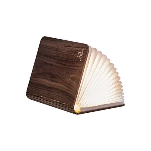 Image of Gingko Smart Book Light (Wooden Finish) (Mini, Walnut)