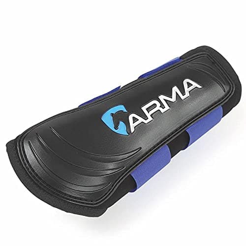 Image of Shires Arma Neoprene Brushing Boots - Royal Blue Full