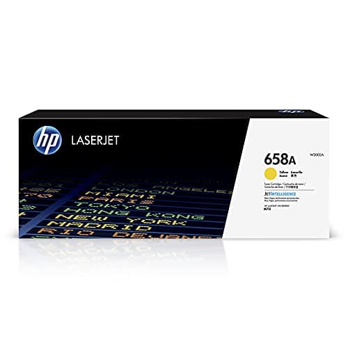 Image of HP W2002A 658A Original LaserJet Toner Cartridge, Yellow, Single Pack