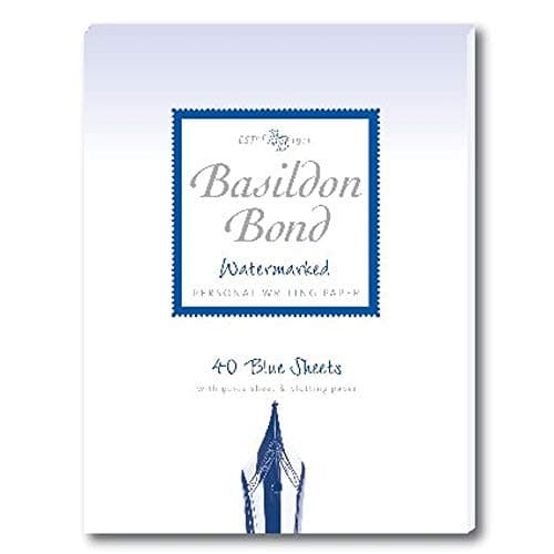Image of Writing Pad, 137mm x 178mm, Blue, Pack of 10