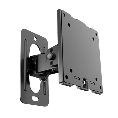 Image of Monitor Wall Mount for 17-49" Ultrawide Screens up to 44 lbs,Full Motion&Ultra Slim VESA Wall Mount with Swivel,Tilt & Rotation,VESA 75x75 & 100x100,Black