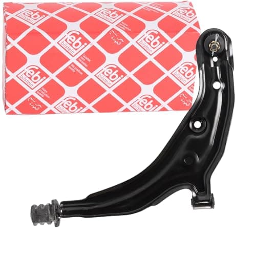 Image of febi bilstein 14152 Control Arm with bushes, joint and lock nut, pack of one