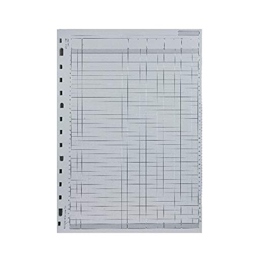 Image of Rexel Twinlock Variform V4 Cash Refill Sheets 4 Columns (75 sheets), White