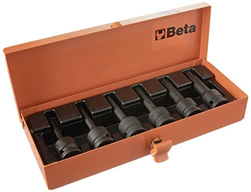 Image of Beta 7200483 Impact Socket Driver for Torx Head Screws, 1/2 Drive, 6mm Size
