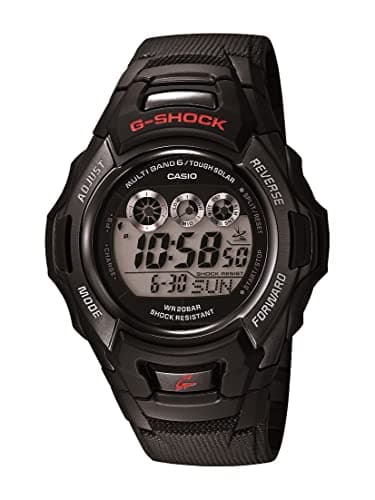 Image of Casio Watch Men's Gwm530A-1 Tough Solar Atomic Black Sport