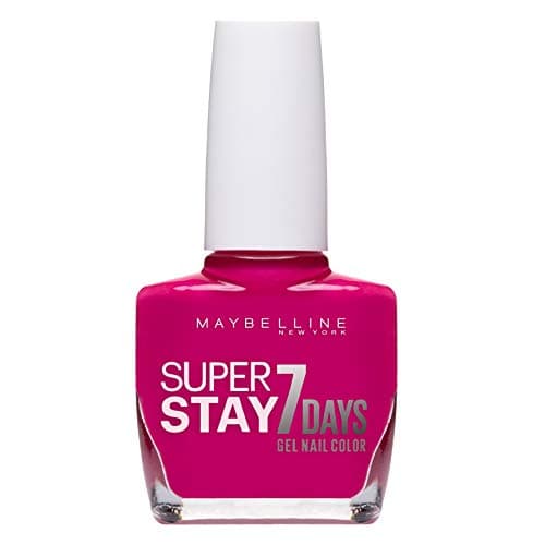 Image of Maybelline Forever Strong Super Stay 7 Day Gel 155 Bubble Gum Nail Polish, 10 ml (Pack of 1)