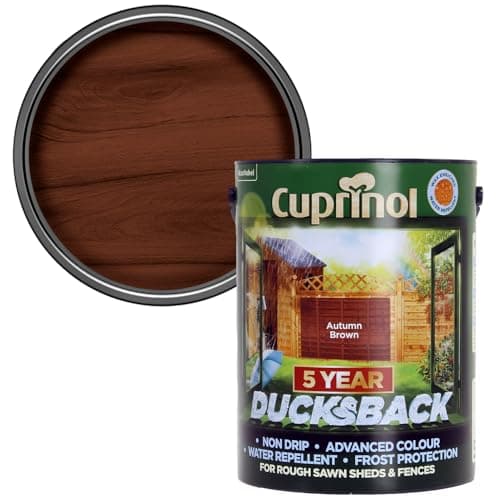 Image of Cuprinol Ducksback 5L Autumn Brown (838969)
