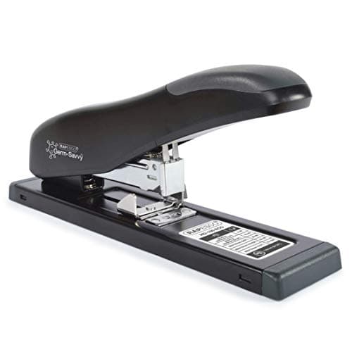 Image of Rapesco 1276 ECO HD-100 Heavy Duty Stapler, 100 Sheet Capacity, Black