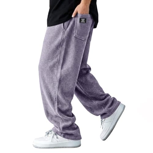 Image of WWricotta Men's Active Stretch Trousers - Everyday Outdoor Comfort, Lightweight, Quick Dry, Side Pockets